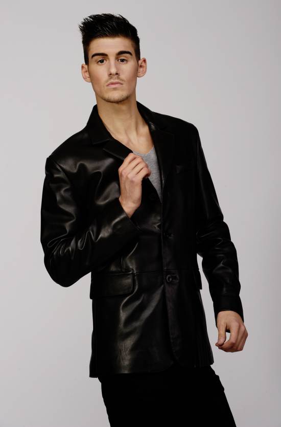 Blazer cuir agneau homme GIOVANNI